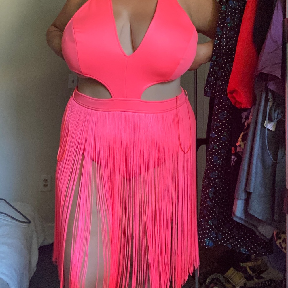 Liza Fringe Dress